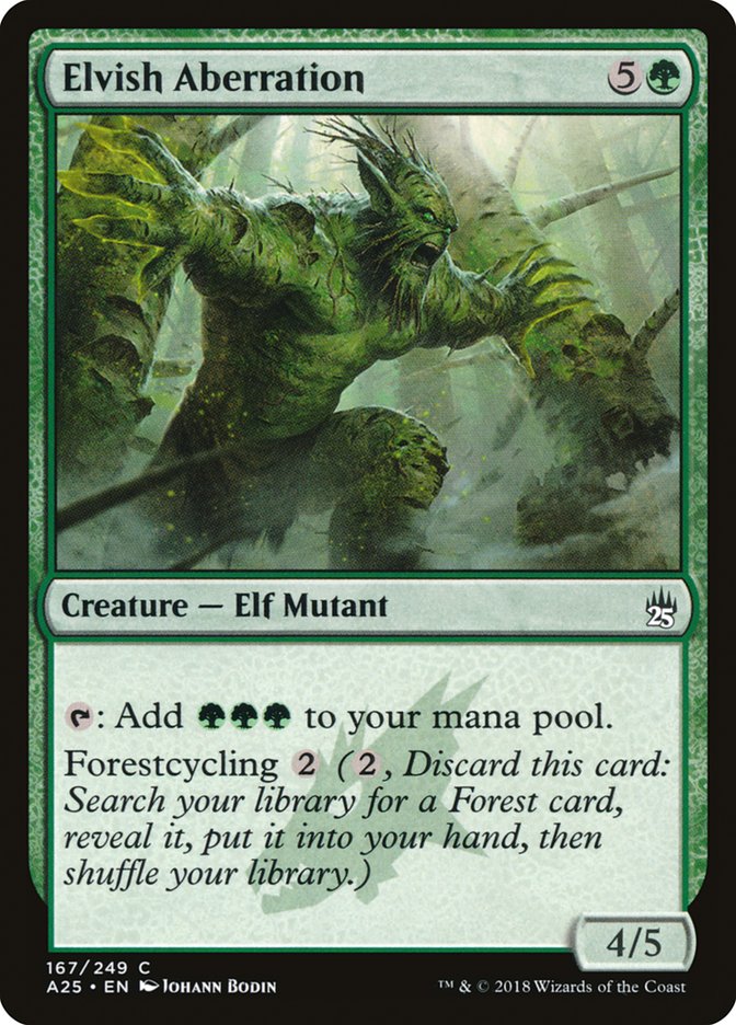Elvish Aberration [Masters 25] | Gate City Games LLC