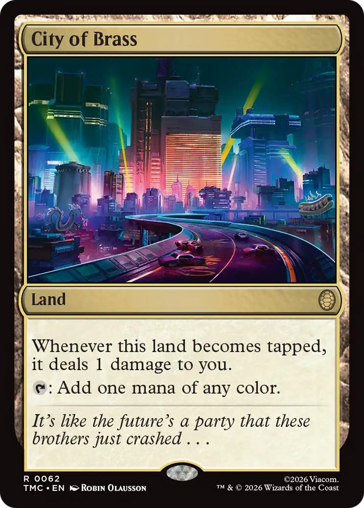 City of Brass [Teenage Mutant Ninja Turtles Commander] | Gate City Games LLC