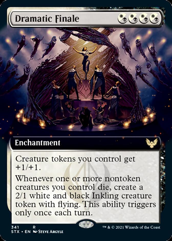 Dramatic Finale (Extended Art) [Strixhaven: School of Mages] | Gate City Games LLC