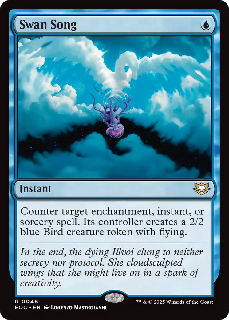 Swan Song [Edge of Eternities Commander] | Gate City Games LLC