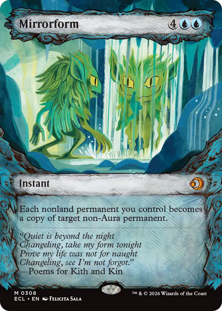 Mirrorform (Showcase) [Lorwyn Eclipsed] | Gate City Games LLC