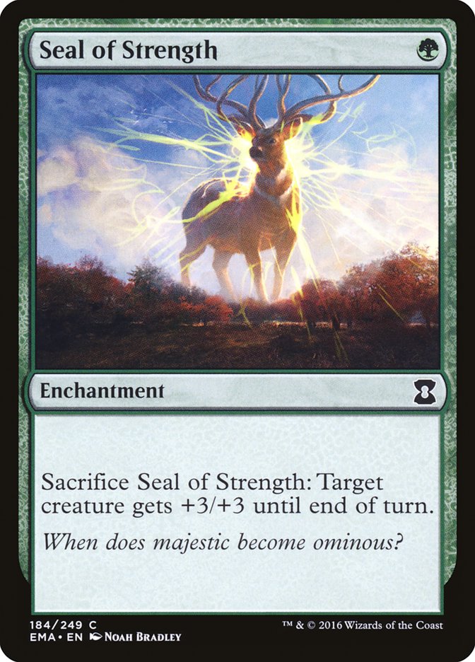 Seal of Strength [Eternal Masters] | Gate City Games LLC