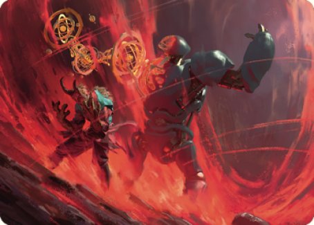 Twinferno Art Card [Dominaria United Art Series] | Gate City Games LLC