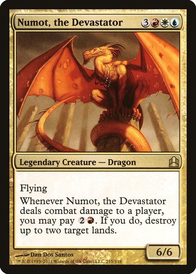 Numot, the Devastator [Commander 2011] | Gate City Games LLC