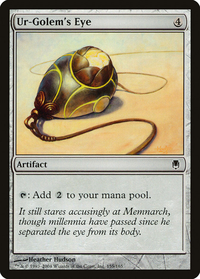 Ur-Golem's Eye [Darksteel] | Gate City Games LLC