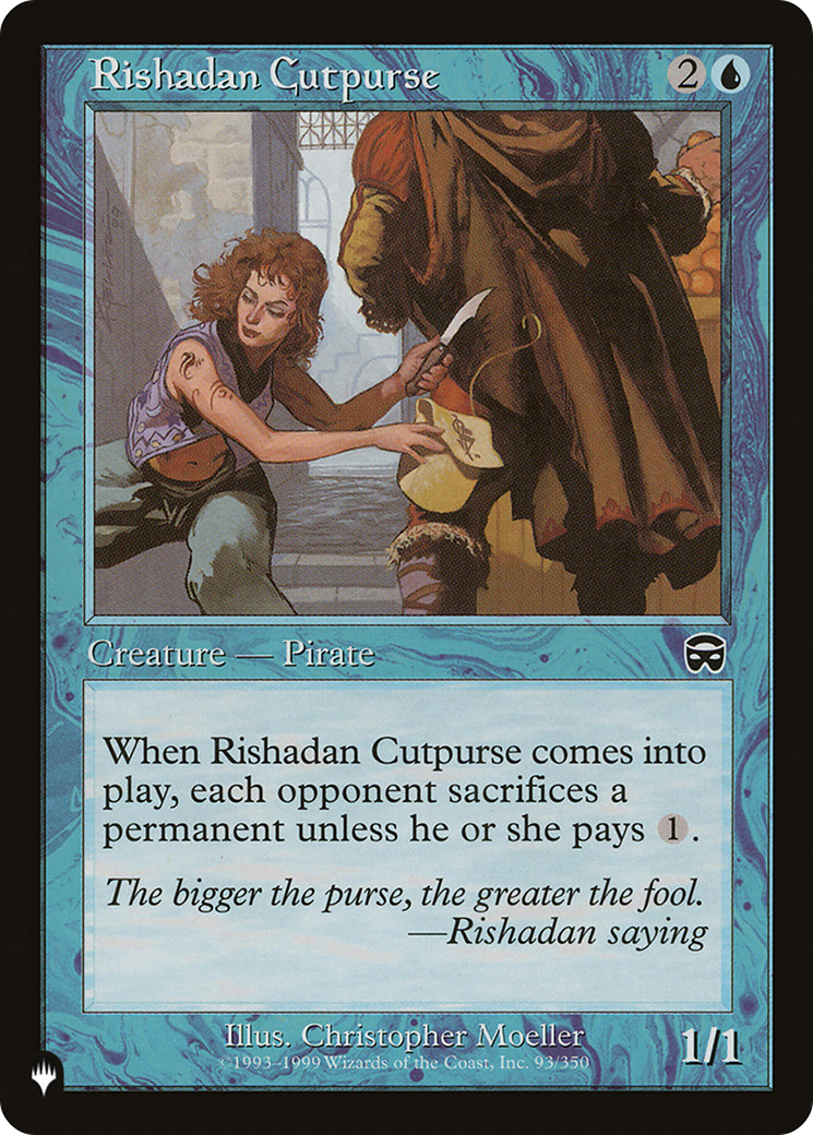 Rishadan Cutpurse [The List] | Gate City Games LLC