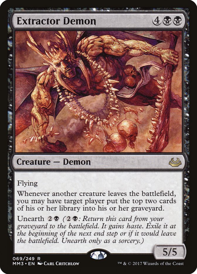 Extractor Demon [Modern Masters 2017] | Gate City Games LLC