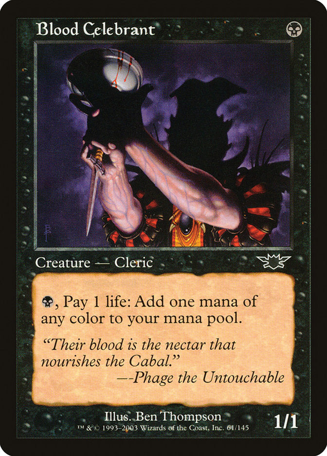 Blood Celebrant [Legions] | Gate City Games LLC