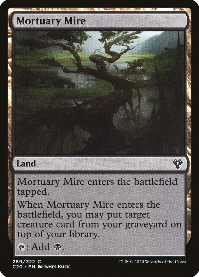 Mortuary Mire [Commander 2020] | Gate City Games LLC