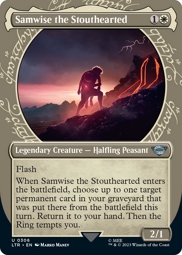 Samwise the Stouthearted (Showcase Ring Frame) [The Lord of the Rings: Tales of Middle-Earth] | Gate City Games LLC