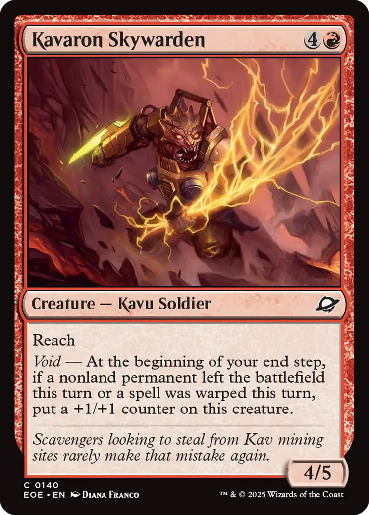 Kavaron Skywarden [Edge of Eternities] | Gate City Games LLC