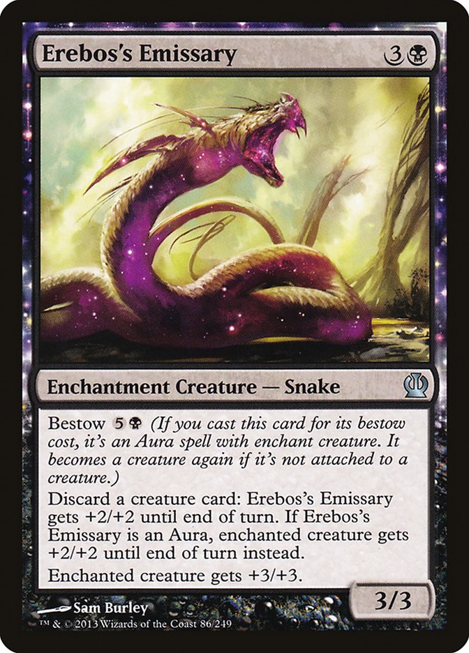 Erebos's Emissary [Theros] | Gate City Games LLC