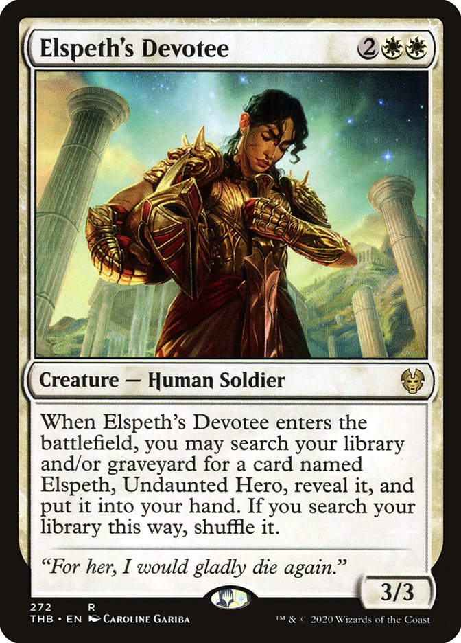 Elspeth's Devotee [Theros Beyond Death] | Gate City Games LLC