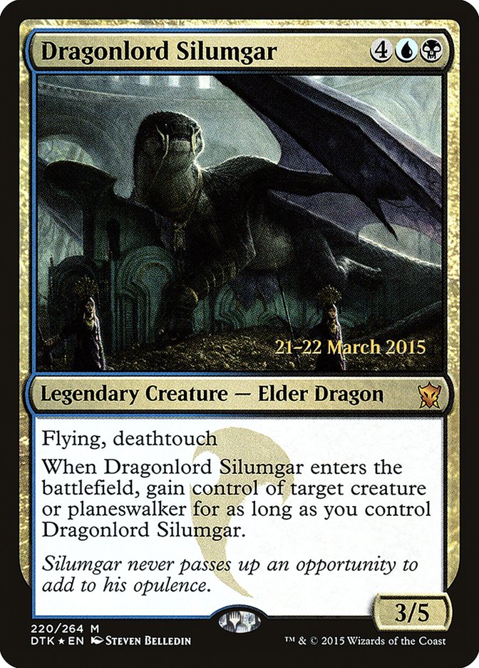 Dragonlord Silumgar [Dragons of Tarkir Prerelease Promos] | Gate City Games LLC