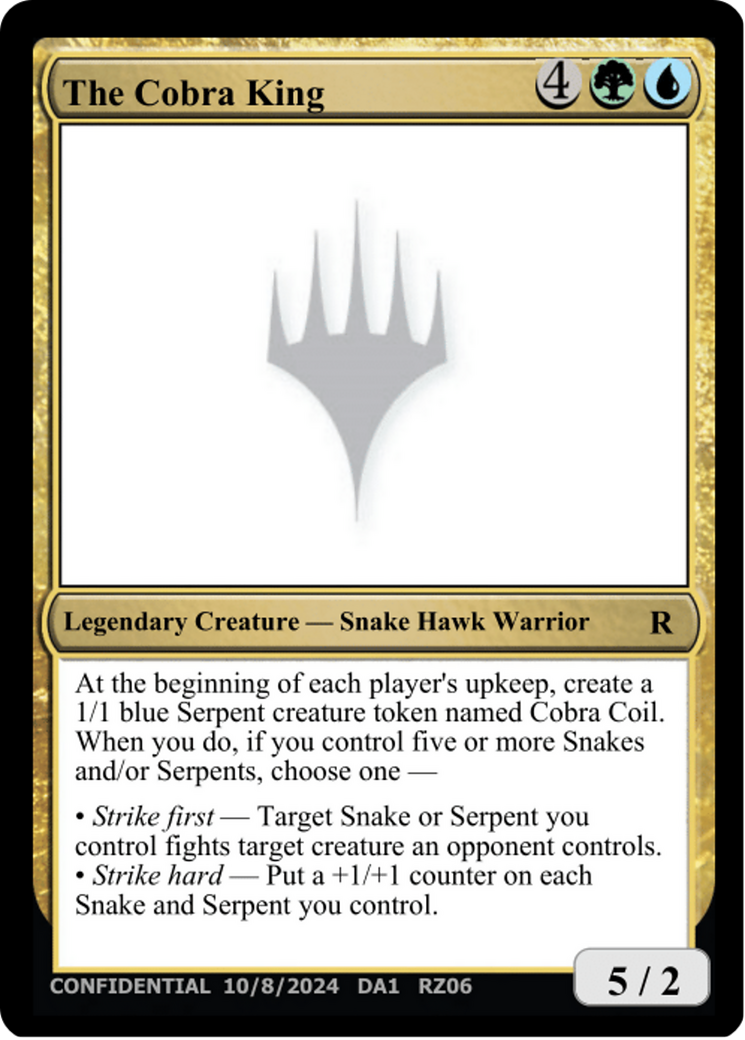 The Cobra King [Unknown Event] | Gate City Games LLC