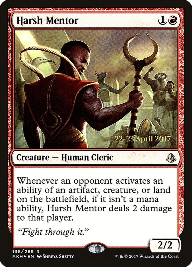 Harsh Mentor [Amonkhet Prerelease Promos] | Gate City Games LLC