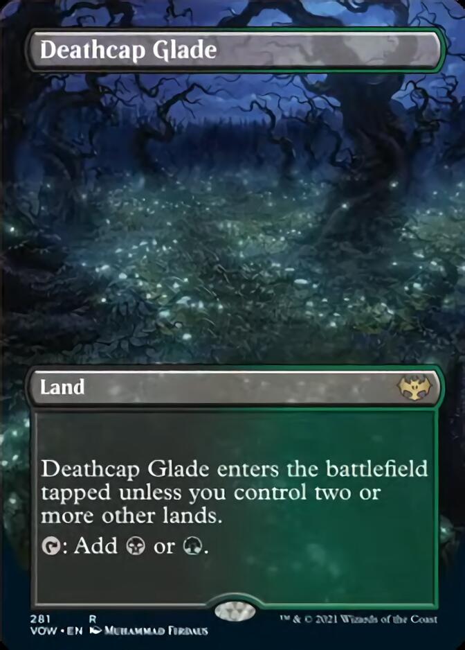 Deathcap Glade (Borderless Alternate Art) [Innistrad: Crimson Vow] | Gate City Games LLC