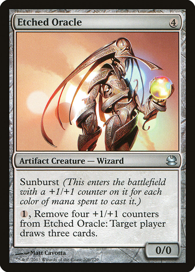 Etched Oracle [Modern Masters] | Gate City Games LLC