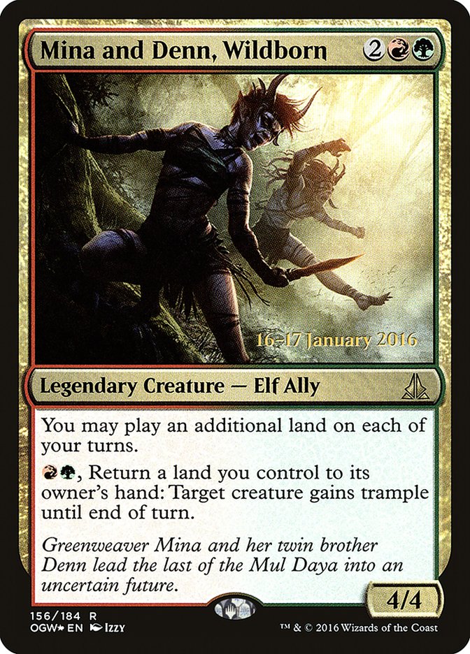 Mina and Denn, Wildborn [Oath of the Gatewatch Prerelease Promos] | Gate City Games LLC