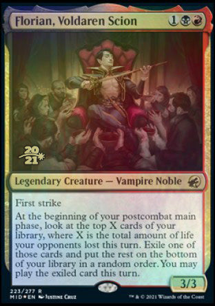 Florian, Voldaren Scion [Innistrad: Midnight Hunt Prerelease Promos] | Gate City Games LLC