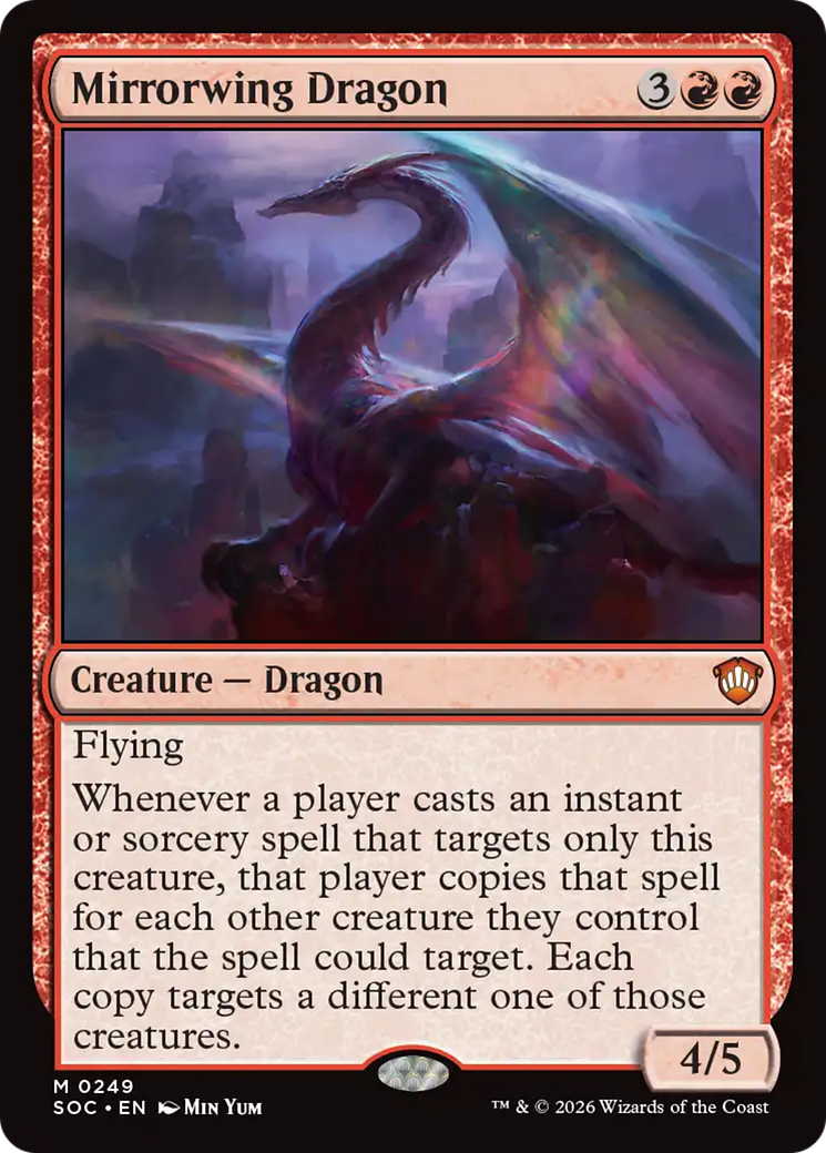 Mirrorwing Dragon [Secrets of Strixhaven Commander] | Gate City Games LLC