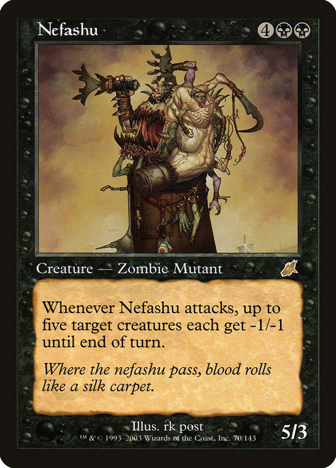 Nefashu [Scourge] | Gate City Games LLC