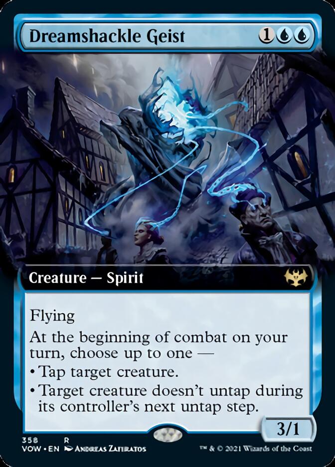 Dreamshackle Geist (Extended Art) [Innistrad: Crimson Vow] | Gate City Games LLC