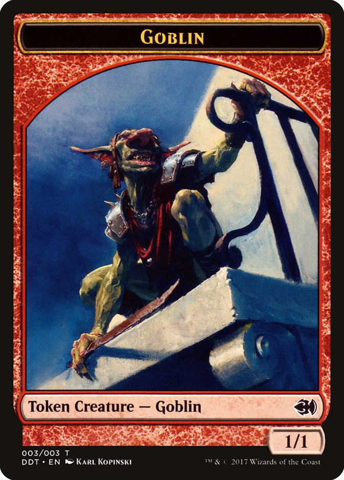 Goblin Token [Duel Decks: Merfolk vs. Goblins Tokens] | Gate City Games LLC