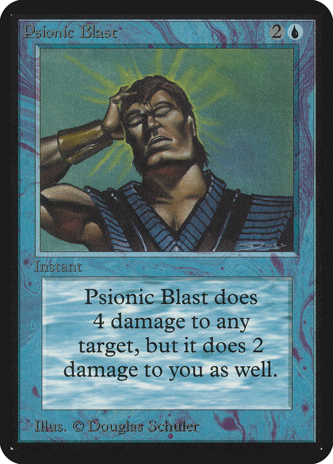Psionic Blast [Alpha Edition] | Gate City Games LLC