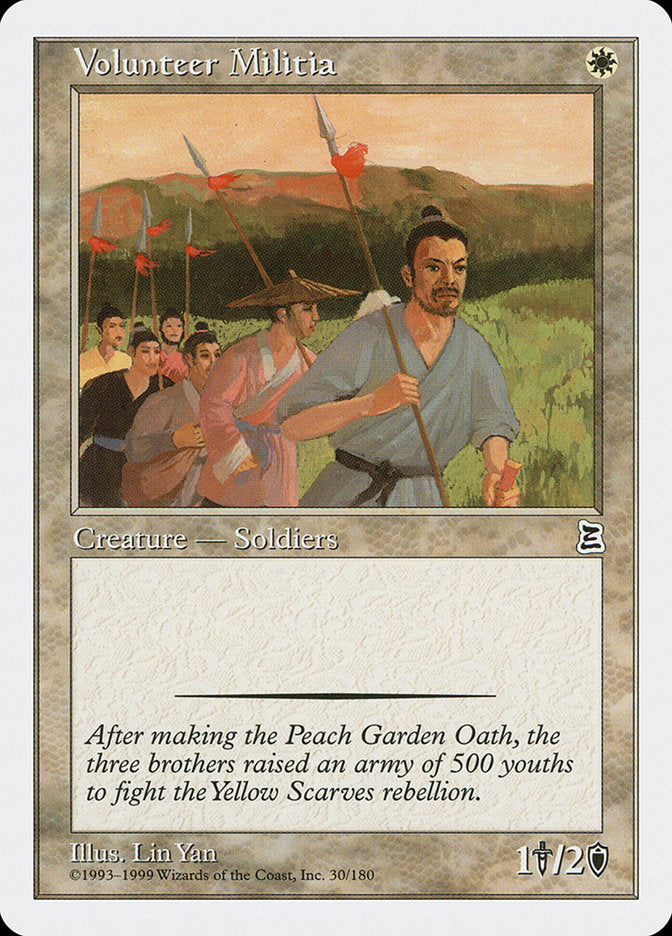 Volunteer Militia [Portal Three Kingdoms] | Gate City Games LLC