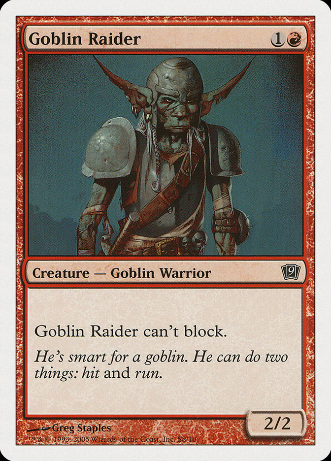 Goblin Raider [Ninth Edition] | Gate City Games LLC