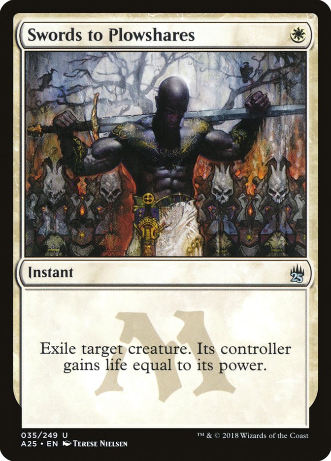 Swords to Plowshares [Masters 25] | Gate City Games LLC