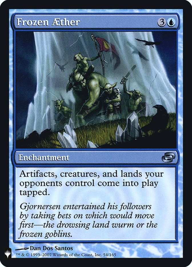 Frozen Aether [Mystery Booster] | Gate City Games LLC
