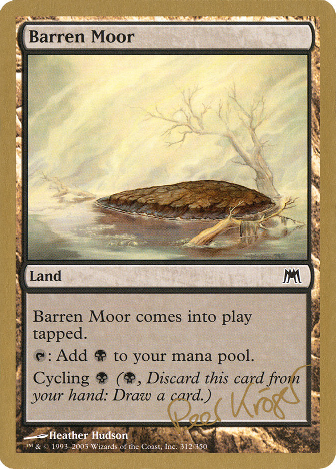 Barren Moor (Peer Kroger) [World Championship Decks 2003] | Gate City Games LLC