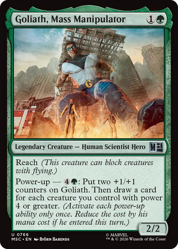 Goliath, Mass Manipulator [Marvel Super Heroes Commander] | Gate City Games LLC