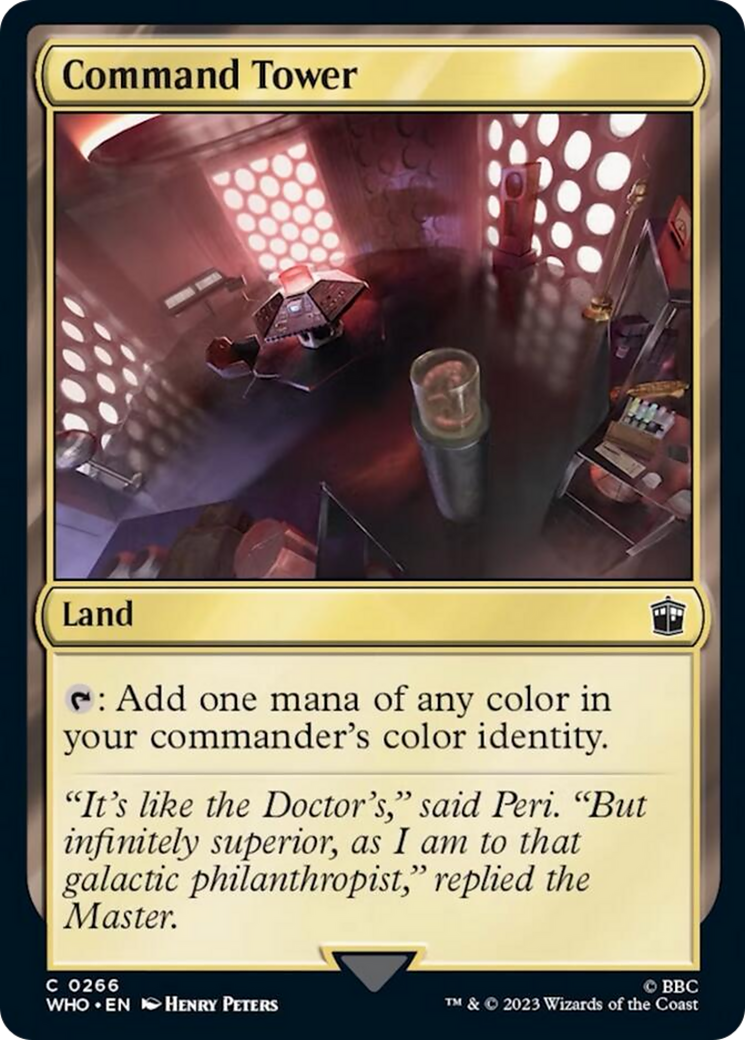Command Tower (0266) [Doctor Who] | Gate City Games LLC