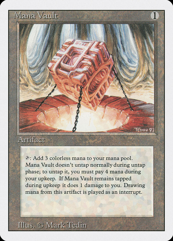 Mana Vault [Revised Edition] | Gate City Games LLC