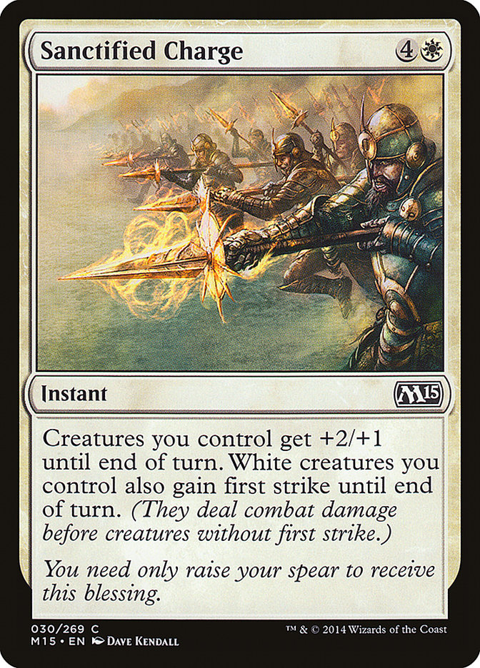 Sanctified Charge [Magic 2015] | Gate City Games LLC