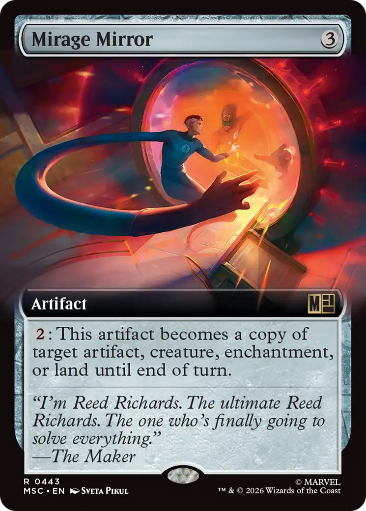 Mirage Mirror (Extended Art) [Marvel Super Heroes Commander] | Gate City Games LLC
