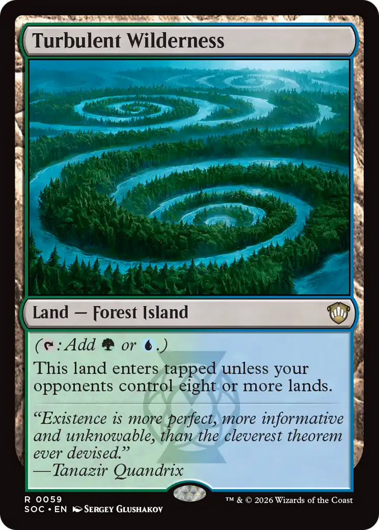 Turbulent Wilderness [Secrets of Strixhaven Commander] | Gate City Games LLC