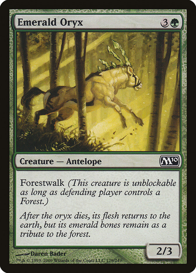 Emerald Oryx [Magic 2010] | Gate City Games LLC