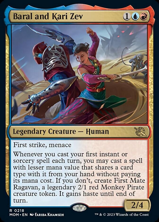 Baral and Kari Zev [March of the Machine] | Gate City Games LLC