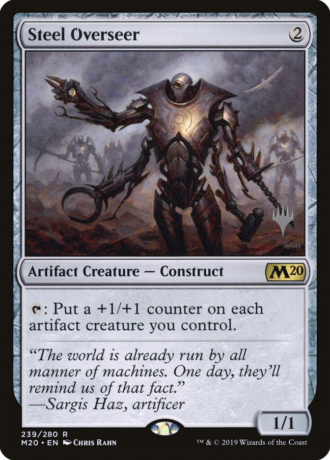 Steel Overseer (Promo Pack) [Core Set 2020 Promos] | Gate City Games LLC
