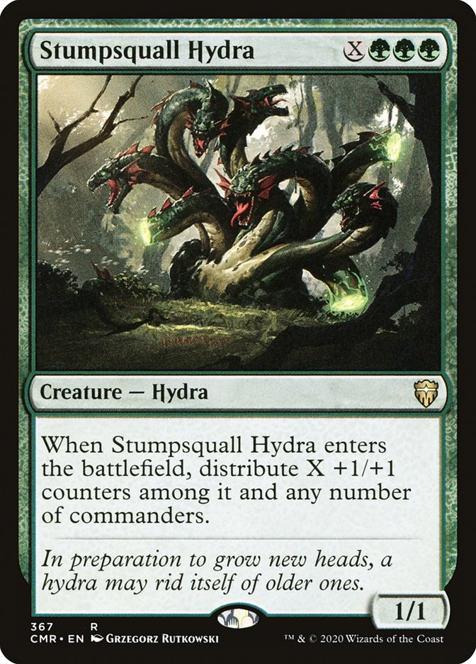 Stumpsquall Hydra [Commander Legends] | Gate City Games LLC