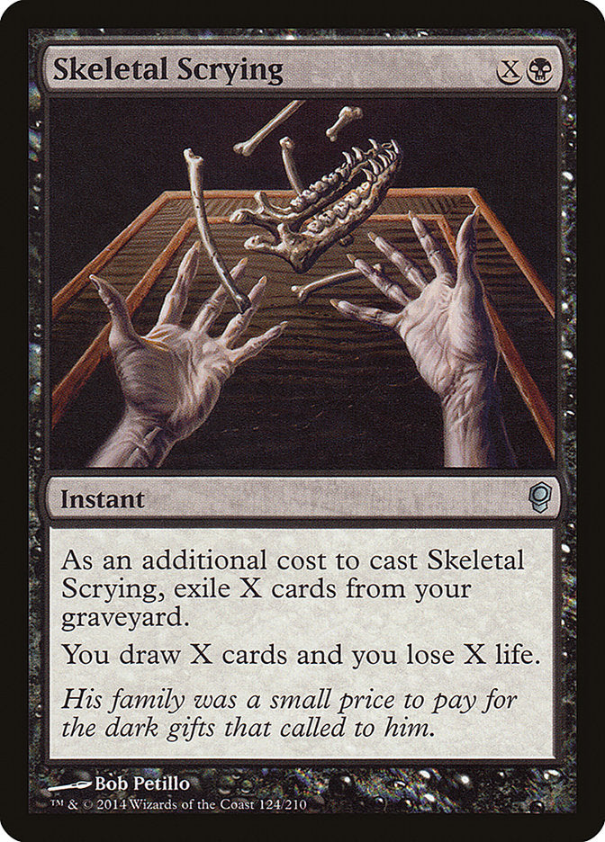 Skeletal Scrying [Conspiracy] | Gate City Games LLC