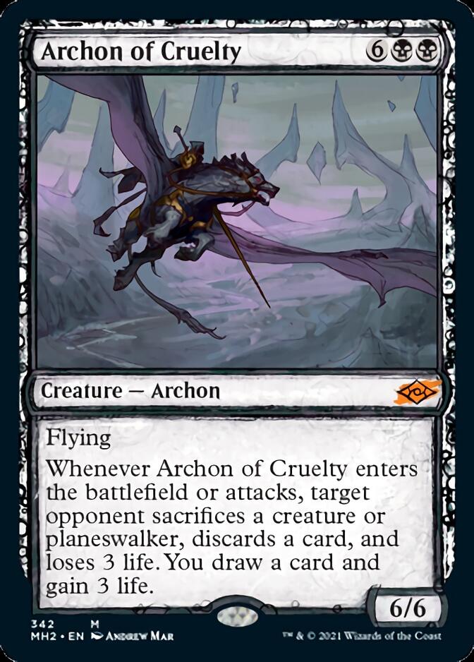 Archon of Cruelty (Sketch) [Modern Horizons 2] | Gate City Games LLC