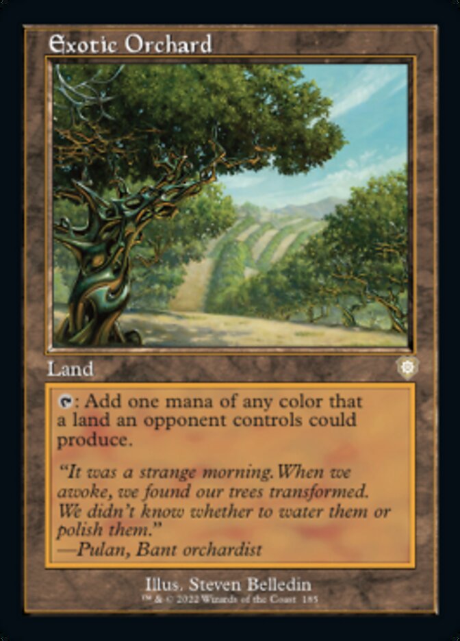 Exotic Orchard (Retro) [The Brothers' War Commander] | Gate City Games LLC