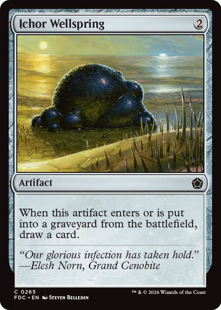 Ichor Wellspring [Foundations Commander] | Gate City Games LLC
