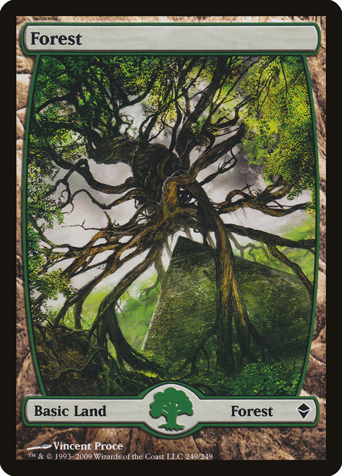 Forest (249) [Zendikar] | Gate City Games LLC