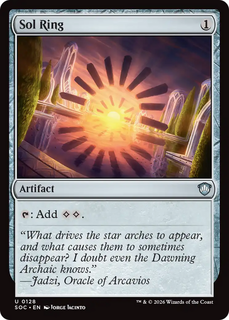 Sol Ring [Secrets of Strixhaven Commander] | Gate City Games LLC